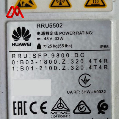 HUAWEI RRU1800/2100 RRU5502 02312BSJ Doppelband-Fernfunkgerät für 4G- und 5G-Netzwerke